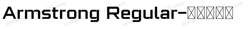 Armstrong Regular字体转换